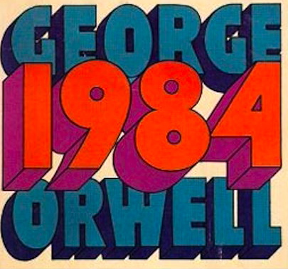 BOOKS 1984 by George Orwell Cover Art Comments